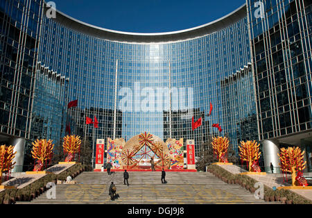 Grand Hyatt Beijing Hôtel dans le complexe commercial de l'Oriental Plaza, Beijing, China, Asia Banque D'Images