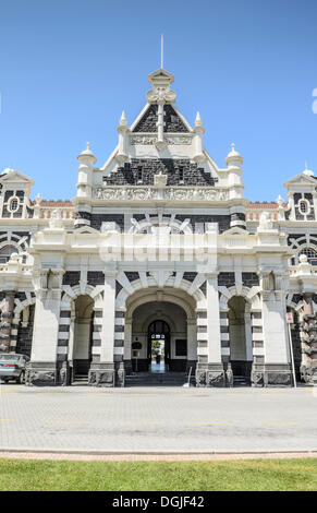 La gare historique de Dunedin, Dunedin, île du Sud, Nouvelle-Zélande, Océanie Banque D'Images