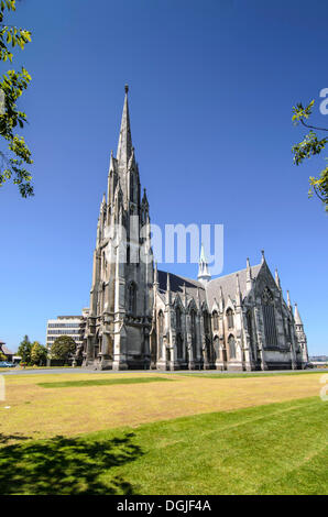 Première Église d'Otago, une église presbytérienne, la cathédrale de style victorien, Dunedin, île du Sud, Nouvelle-Zélande, Océanie Banque D'Images