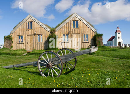 Maison de vacances à Moeðrudalur, route 901, Islande, Europe Banque D'Images