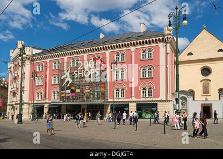 Palladium department store, Prague, République Tchèque, Europe Banque D'Images