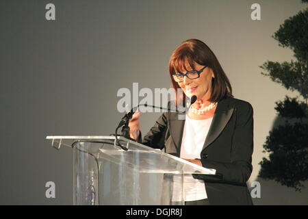 Legnano, Milan, Italie. 21Th Oct, 2013. Assemblée Générale de la Confindustria Altomilanese 2013- Patrizia Toia Banque D'Images