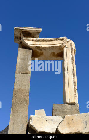 Hydreion, ville antique d'Éphèse, la FEAS, Site du patrimoine mondial de l'UNESCO, sur la mer Egée, en Turquie Banque D'Images