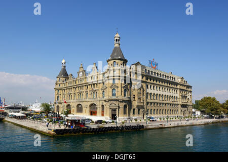 Haydarpasa, Haydarpasa Gari, Bosphore, Kadiköy, Istanbul, rive asiatique, Istanbul, Turquie Province Banque D'Images