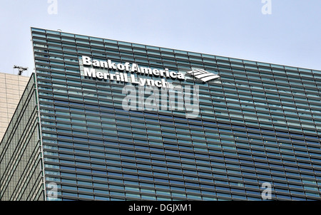 La banque d'Amérique Merry Lynch Tokyo Japon Banque D'Images