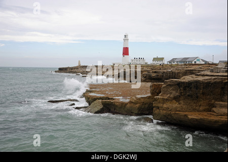 Portland Bill lighthouse Dorset Coast UK Banque D'Images