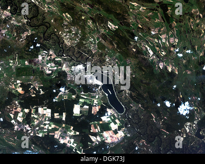 Pripyat, site de la centrale nucléaire de Tchernobyl Banque D'Images