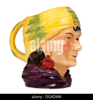 Caractère Staffordshire / Toby jug par & Son Ltd plus courte des années 50 Banque D'Images