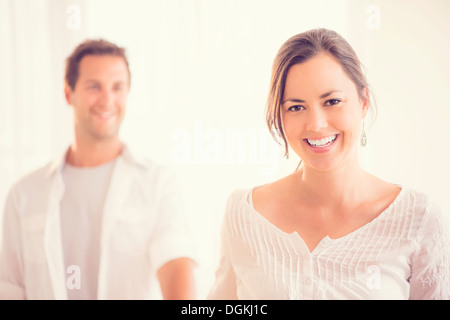 Portrait of happy couple Banque D'Images