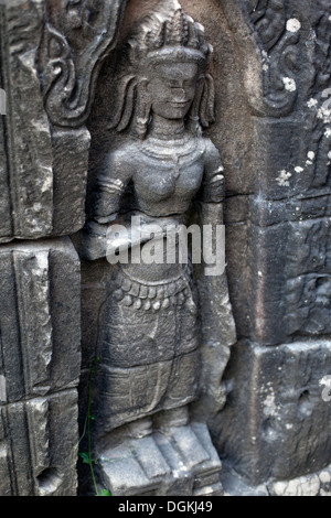 Les anciennes ruines à Banteay Chhmar près de Battambang, Cambodge. Photos © Dennis Drenner 2013. Banque D'Images