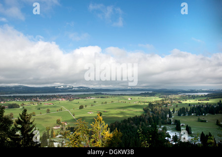 Allemagne, Bavière, entourant de Fussen, Paysage Banque D'Images