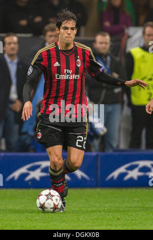 Kaka (Milan), 22 octobre 2013 - Football : Football / Ligue des Champions Groupe H match entre l'AC Milan 1-1 FC Barcelone au Stadio Giuseppe Meazza de Milan, Italie. (Photo de Maurizio Borsari/AFLO) Banque D'Images