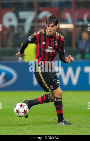 Kaka (Milan), 22 octobre 2013 - Football : Football / Ligue des Champions Groupe H match entre l'AC Milan 1-1 FC Barcelone au Stadio Giuseppe Meazza de Milan, Italie. (Photo de Maurizio Borsari/AFLO) Banque D'Images