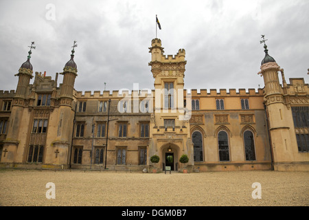 Knebworth House, Hertfordshire, Angleterre, accueil de la famille Lytton depuis 1490. Banque D'Images