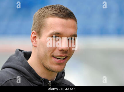 Lukas Podolski, l'international allemand dvd, 1 FC Koeln Banque D'Images