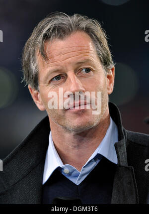 Coach, Jens Keller, le VfB Stuttgart Banque D'Images