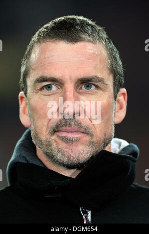 Marco Kurz, entraîneur, club de soccer FC Kaiserslautern, portrait, Mercedes-Benz Arena Stadium, Stuttgart, Bade-Wurtemberg Banque D'Images