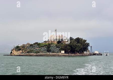 Île-prison d'Alcatraz, San Francisco, California, USA Banque D'Images