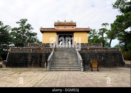 Mausolée de l'Empereur Minh Mang, Hue, Vietnam du Nord, Vietnam, Asie du Sud, Asie Banque D'Images