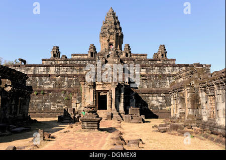 Bakong, temple du Roluos, Siem Reap, Cambodge, Asie du Sud, Asie Banque D'Images