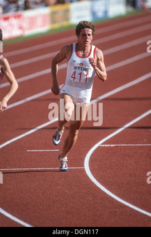 Jarmila Kratochvilova (CZE) qui se font concurrence sur les Championnats du monde d'athlétisme 1983. Banque D'Images