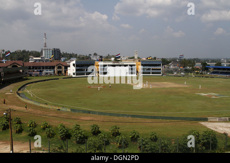 Stade de Cricket INTERNATIONAL GALLE SRI LANKA 17 Mars 2013 Banque D'Images