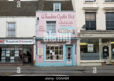 Wheelers Oyster Bar Whitstable Banque D'Images