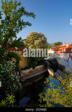 Moulin à eau, Prague, République Tchèque, Europe Banque D'Images