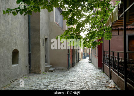 Ruelle à Prague, République Tchèque, Europe Banque D'Images