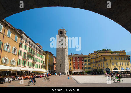 Riva del Garda, Lac de Garde, le Trentin, Italie, Europe Banque D'Images