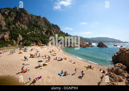 Li Cossi beach, Costa Paradiso, Sardaigne, Italie, Europe Banque D'Images