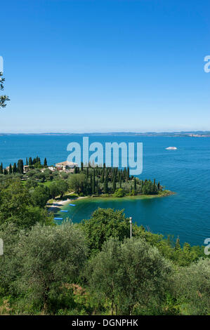 Punta San Vigilio, Lake Garda, Italy, Europe Banque D'Images