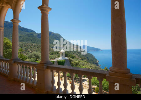 Son Marroig, Serra de Tramuntana, à Majorque, Îles Baléares, Espagne Banque D'Images