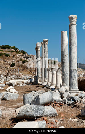 Knidos, ancienne ville portuaire, Datça, Datca, Datca peninsula, Province de Mugla, Egée Turque, Turquie Banque D'Images