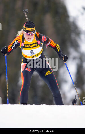 Coupe du Monde de biathlon, Antholz, province de Bolzano-Bozen, Italie, Europe Banque D'Images