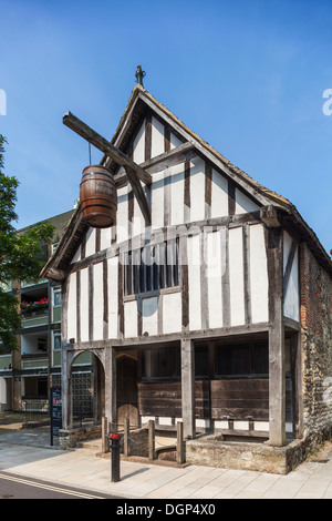 L'Angleterre, dans le Hampshire, Southampton, La Cité Médiévale Merchants House Banque D'Images