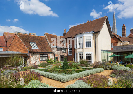 L'Angleterre, dans le Hampshire, Southampton, le Tudor House and Garden Museum Banque D'Images