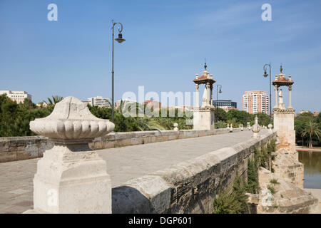 Puente del Mar, Valence, Valence, Espagne, Europe Banque D'Images