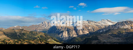 Groupe puez, Dolomites, Trentino-Alto Adige, Italie, Europe Banque D'Images