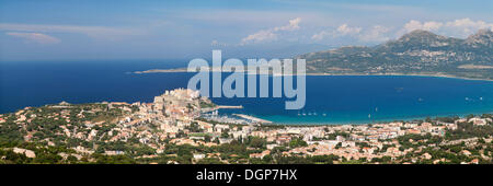 Golfe de Calvi, La Balagne, l'ouest de la Corse, Corse, France, Europe Banque D'Images