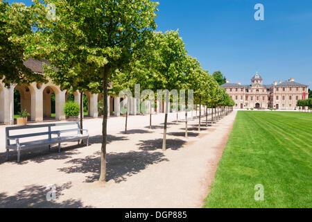 Le château Schloss Favorite près de Rastatt, Bade-Wurtemberg Banque D'Images