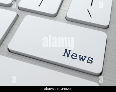 Concept de nouvelles. Banque D'Images