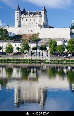 Château de Saumur, Pays de la Loire, Maine et Loire, France, Europe Banque D'Images