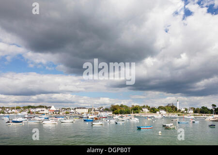 Port de Bénodet, Bénodet, Bretagne, France Banque D'Images