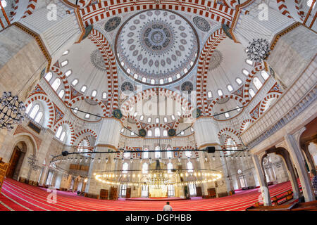 Mosquée Sehzade, Prince mosquée, construite par Sinan, Sehzade quartier dans le district de Fatih, Fatih, Istanbul, côté Européen Banque D'Images