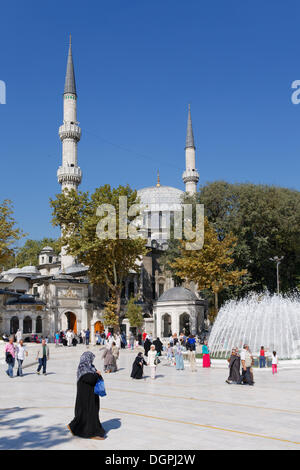 Mosquée du Sultan Eyüp, Eyüp, Istanbul, côté européen, Istanbul, Turquie, Province du côté européen Banque D'Images