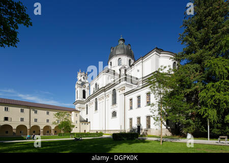 Collégiale, Furtwaenglerpark, centre historique, Salzburg, Salzbourg, Autriche Etat Banque D'Images