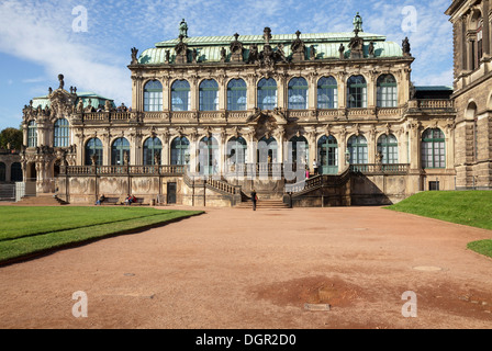 Le Zwinger, Dresde, Saxe, Allemagne Banque D'Images