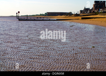 ,Plage,printemps Cleethorpes, North East Lincolnshire, mer Banque D'Images