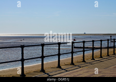 ,Plage,printemps Cleethorpes, North East Lincolnshire Banque D'Images